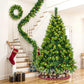 6' Pre Lit Full Spruce Christmas Tree With Decorations