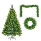 6' Pre Lit Full Spruce Christmas Tree With Decorations