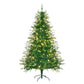 6' Pre Lit Full Spruce Christmas Tree With Decorations