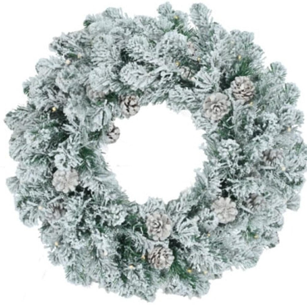 6' Pre Lit Full Spruce Christmas Tree With Decorations