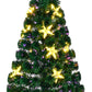7' Pre Lit Full Spruce Christmas Tree With Decorations