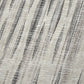 50" X 70" Beige And Charcoal Striped Polyester Woven Plush Throw Blanket