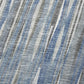 50" X 70" Blue And Beige Striped Microfiber Plush Throw Blanket