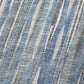 50" X 70" Blue And Beige Striped Polyester Woven Plush Throw Blanket