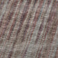 50" X 70" Burgundy And Beige Striped Polyester Woven Plush Throw Blanket