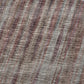 50" X 70" Burgundy And Beige Striped Microfiber Plush Throw Blanket