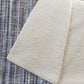 50" X 70" Plum And Ivory Striped Microfiber Plush Throw Blanket