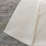 50" X 70" Beige Brown And Yellow Abstract Polyester Woven Plush Throw Blanket