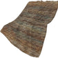50" X 70" Brown And Blue Abstract Polyester Woven Plush Throw Blanket