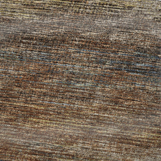 50" X 70" Brown And Blue Abstract Plush Throw Blanket