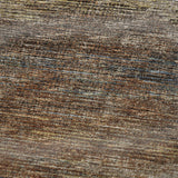50" X 70" Brown And Blue Abstract Plush Throw Blanket