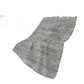 50" X 70" Silver And Gray Abstract Polyester Woven Plush Throw Blanket