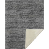 50" X 70" Gray And Silver Abstract Microfiber Plush Throw Blanket