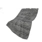 50" X 70" Gray And Silver Abstract Polyester Woven Plush Throw Blanket