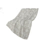 50" X 70" Beige And Charcoal Geometric Polyester Woven Plush Throw Blanket