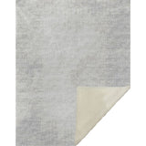50" X 70" Gray And Silver Abstract Microfiber Plush Throw Blanket