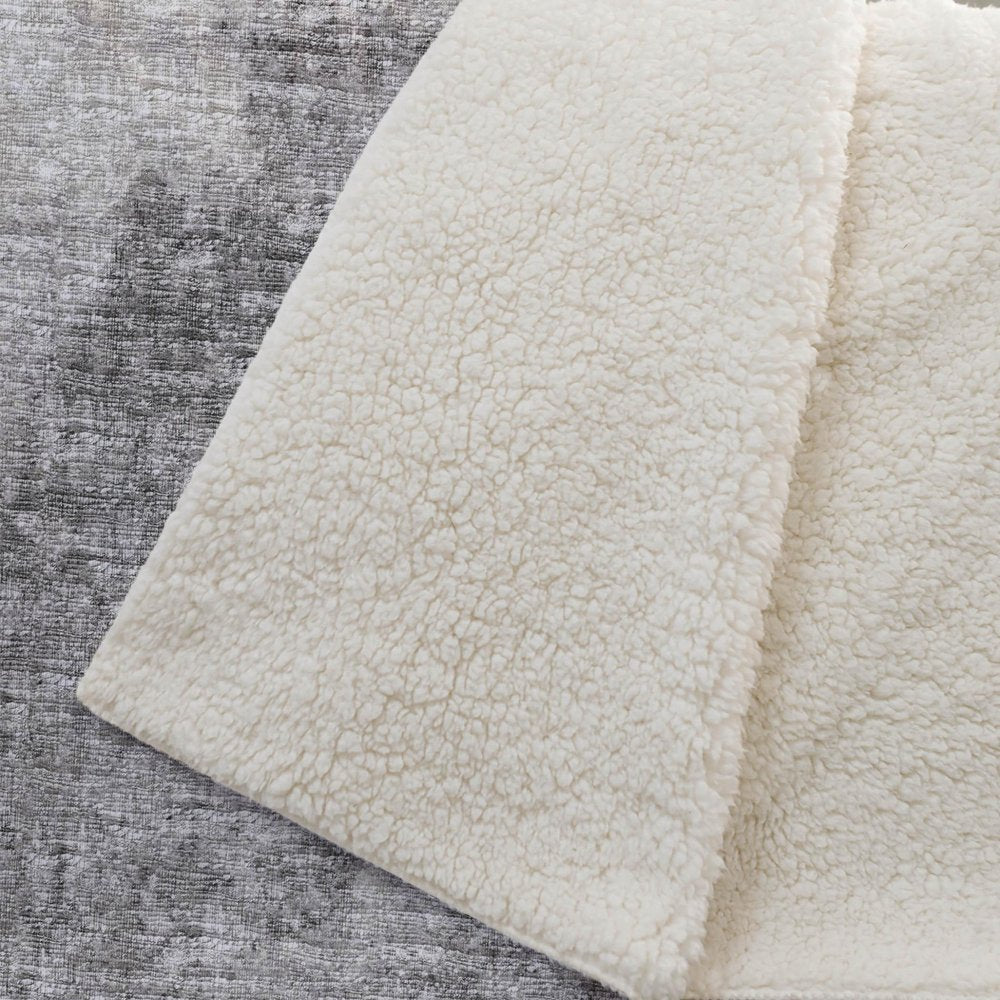50" X 70" Coffee And Beige Abstract Microfiber Plush Throw Blanket