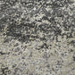 50" X 70" Gray And Black Abstract Polyester Woven Plush Throw Blanket