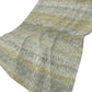 50" X 70" Sage And Gold Abstract Polyester Woven Plush Throw Blanket