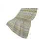 50" X 70" Sage And Gold Abstract Polyester Woven Plush Throw Blanket
