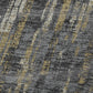 50" X 70" Granite Gray And Gold Abstract Polyester Woven Plush Throw Blanket