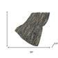 50" X 70" Granite Gray And Gold Abstract Polyester Woven Plush Throw Blanket