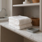 White Cotton 36" X 72" Quick Dry Terry Cloth Bath Sheet