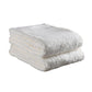 Set of Two Ivory Cotton 16" X 30" Quick Dry Terry Cloth Hand Towels