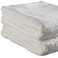 Set of Two Ivory Cotton 16" X 30" Quick Dry Terry Cloth Hand Towels