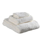 Set of Three Ivory Cotton Quick Dry Terry Cloth Towels