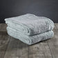 Set of Two Sea Green Cotton 16" X 30" Quick Dry Terry Cloth Hand Towels