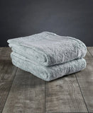 Set of Two Sea Green Cotton 30" X 54" Quick Dry Terry Cloth Bath Towels