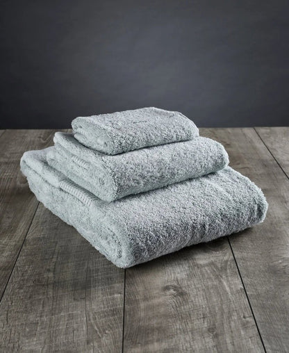 Set of Three Sea Green Cotton Quick Dry Terry Cloth Towels