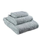 Set of Three Sea Green Cotton Quick Dry Terry Cloth Towels