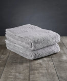 Light Gray Cotton 36" X 72" Quick Dry Terry Cloth Bath Sheet