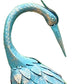 35" Light Orange Metal Hand Painted Figurine
