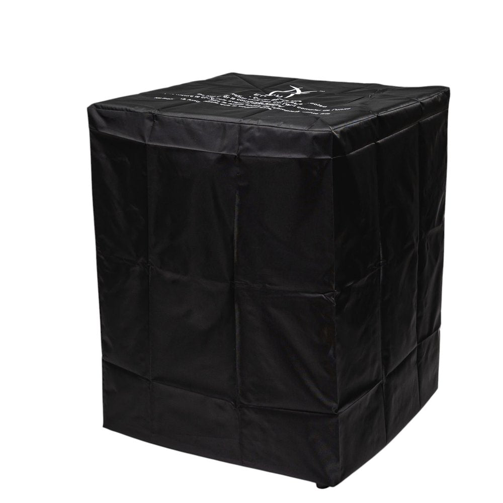 50000 BTU 22" Brown Wicker Propane Rectangular Fire Pit