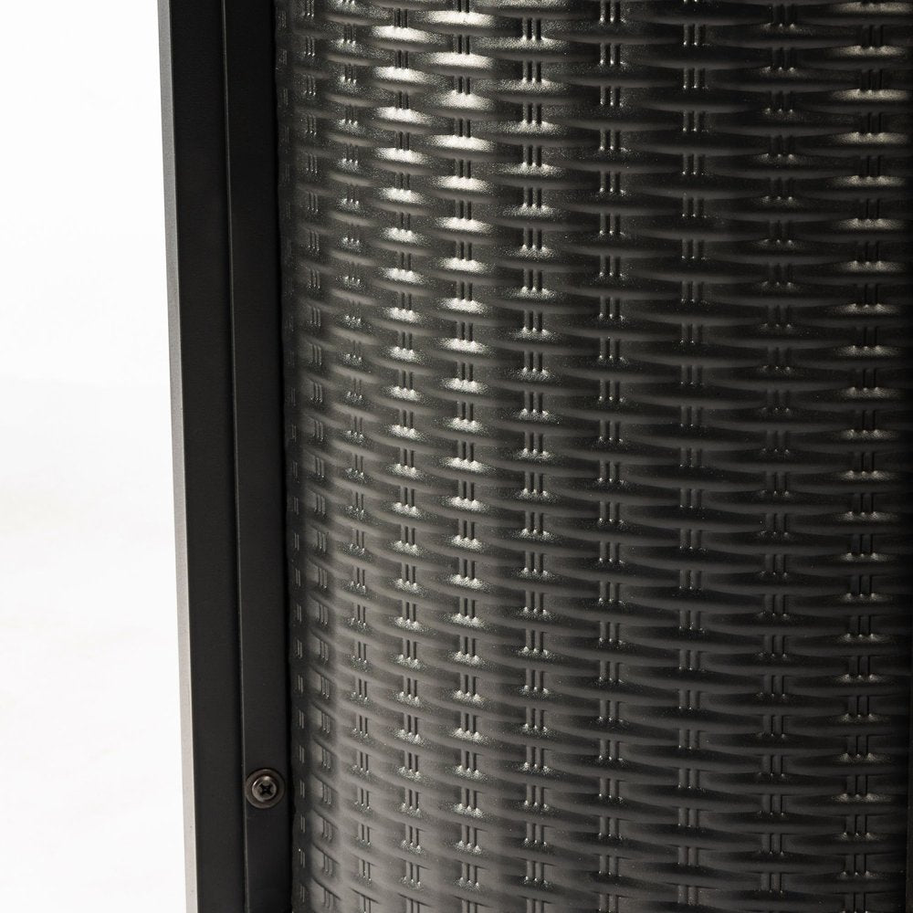 50000 BTU 32" Black Steel Propane Round Fire Pit Table