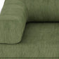 82" Green Corduroy Convertible Futon Sleeper Sofa