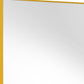 Gold Aluminum Wall Mount Or Leaning Framed Full Length Mirror