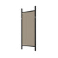 63" Black Wood Leaning Ladder Framed Full Length Mirror
