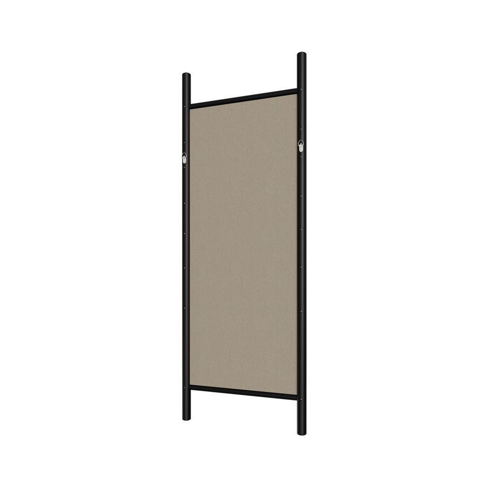 63" Black Wood Leaning Ladder Framed Full Length Mirror