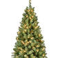 7' Pre Lit Full Spruce Christmas Tree