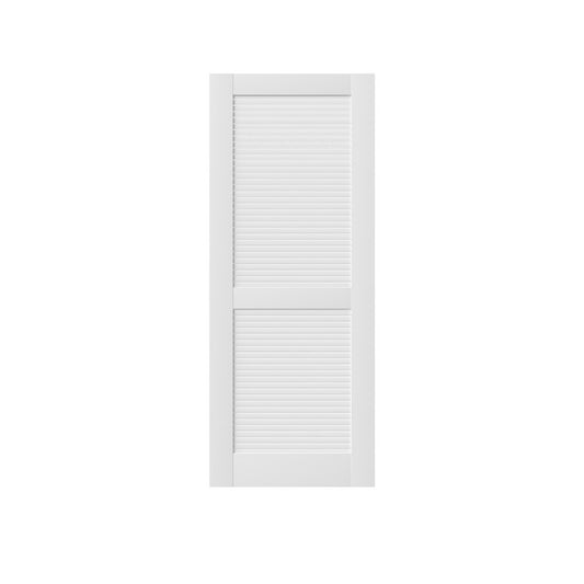 80" X 28" White Wood Slab Door