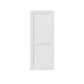80" White Wood Slab Door