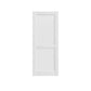 80" White Wood Slab Door