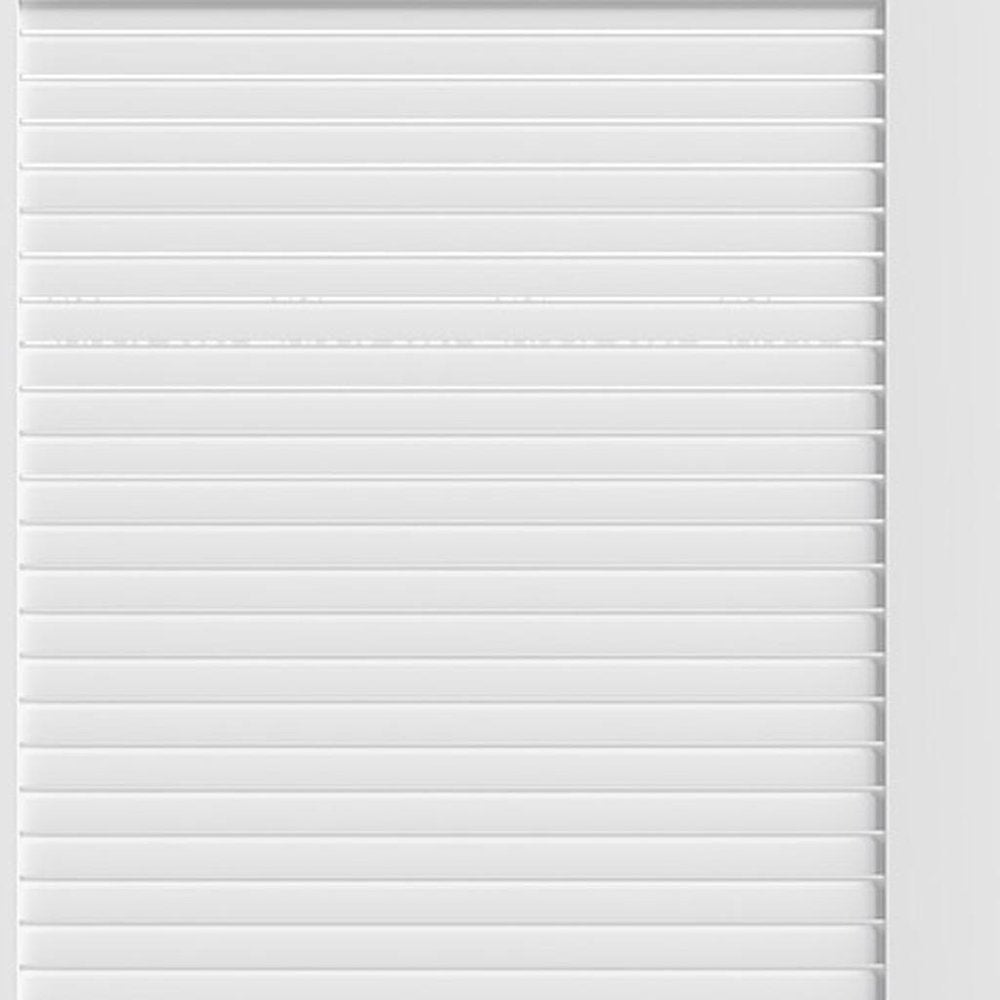 80" White Wood Slab Door