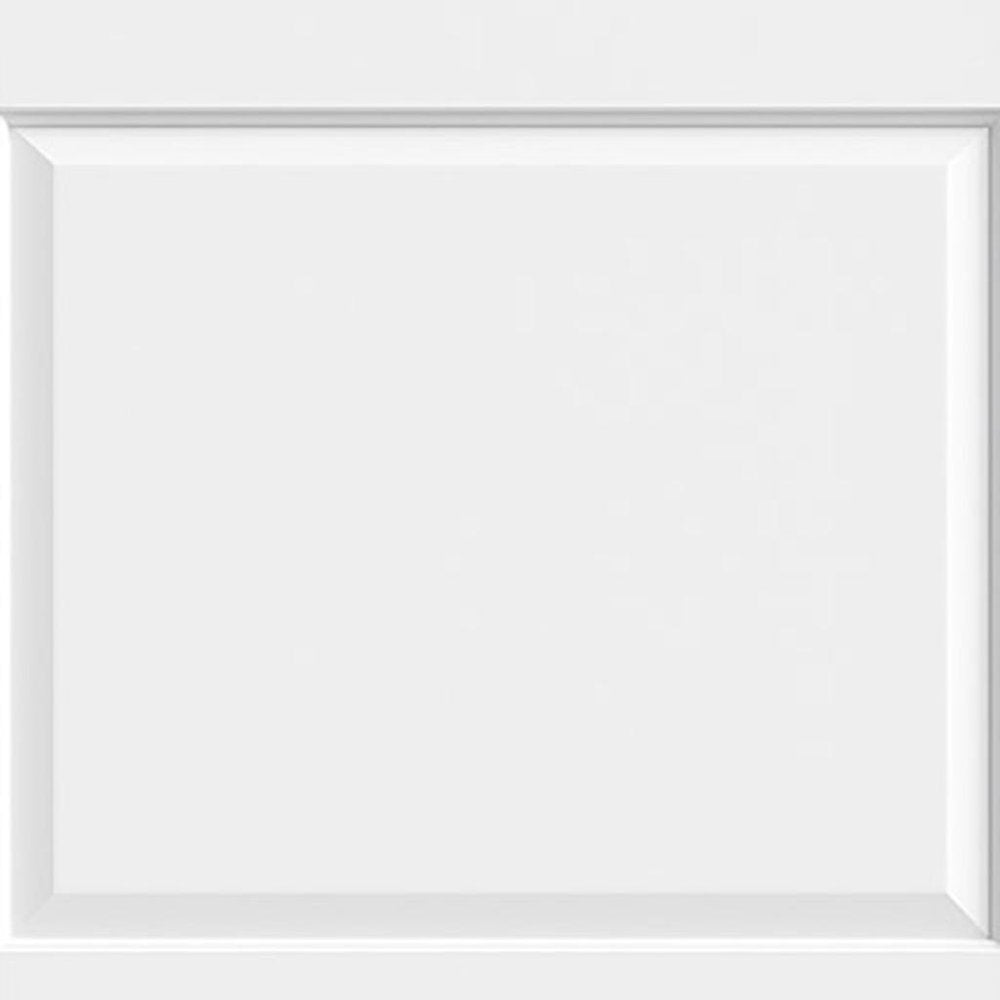 80" White Wood Slab Door