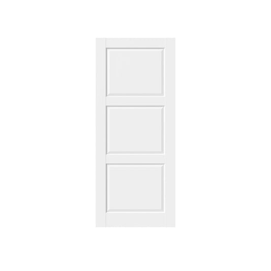 80" X 28" White Wood Slab Door