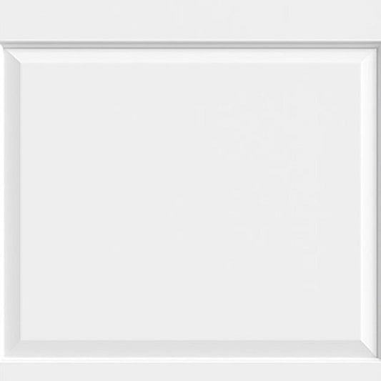 80" X 30" White Wood Slab Door